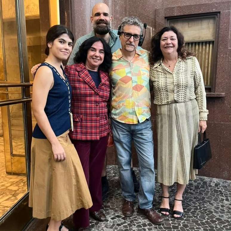 Mariza nos bastidores de 'O Agente Secreto'