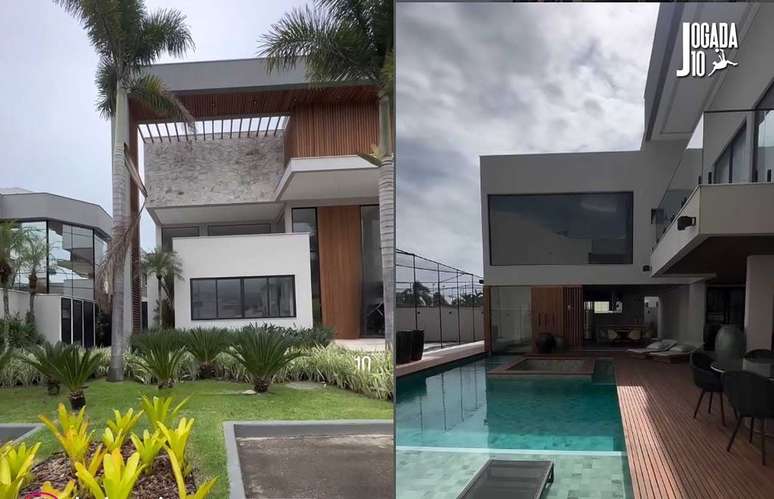 &Aacute;rea externa da mans&atilde;o &ndash; Fotos: Divulga&ccedil;&atilde;o Studio Lucio Nocito