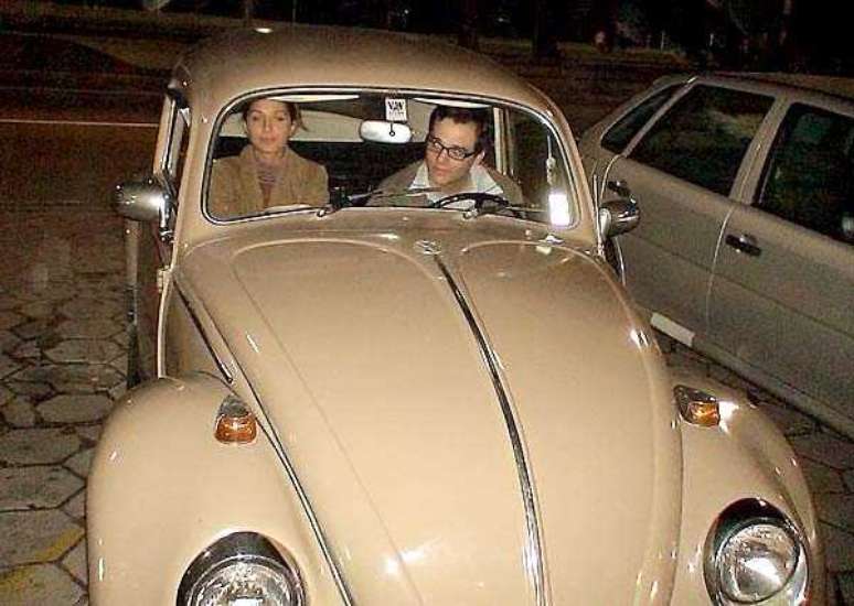 Wagner Moura j&aacute; foi flagrado com um fusca em 2007