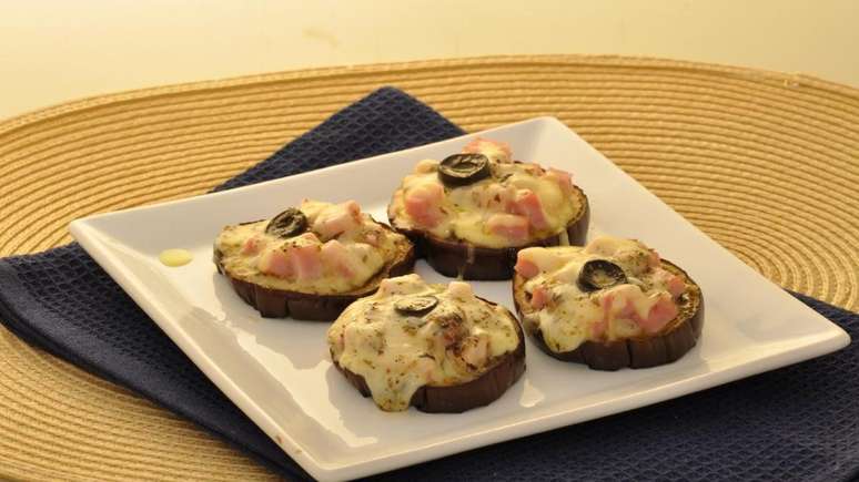 Minipizza de berinjela &ndash; Foto: Gisele Tesser