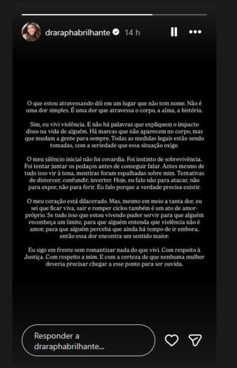 M&eacute;dica esposa do cantor Jo&atilde;o Lima rompe sil&ecirc;ncio e faz post sobre agress&otilde;es