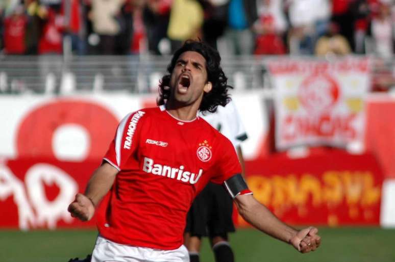 Fernand&atilde;o em sua passagem vitoriosa pelo Internacional &ndash;