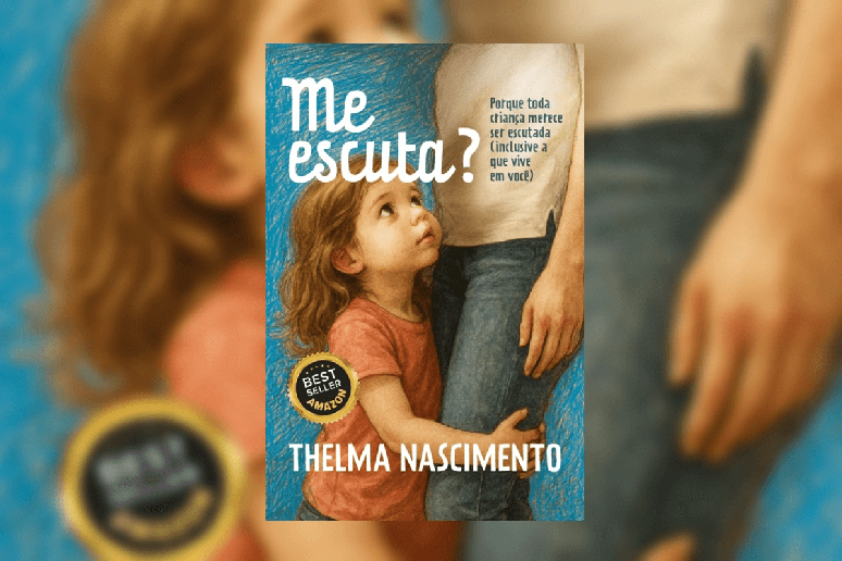 A obra &ldquo;Me escuta? &ndash; Porque toda crian&ccedil;a merece ser escutada, inclusive a que vive em voc&ecirc;&rdquo; destaca a import&acirc;ncia de escutar verdadeiramente as crian&ccedil;as e de ouvir a crian&ccedil;a interior 