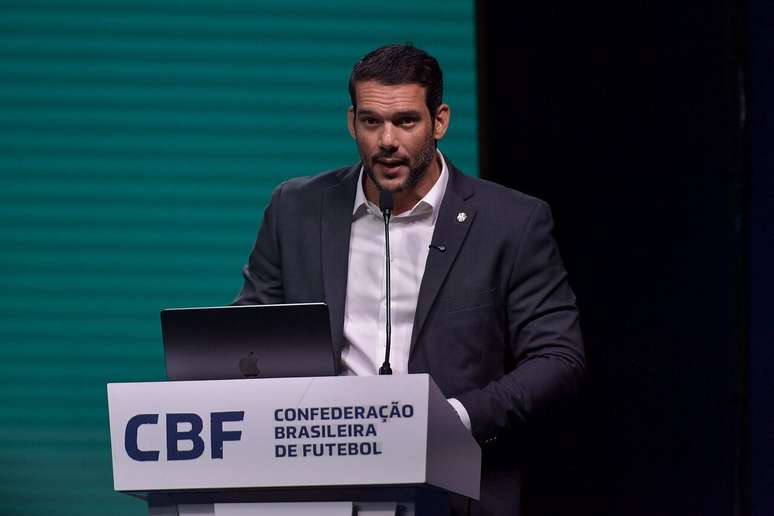 Samir Xaud, atual presidente da CBF &ndash;