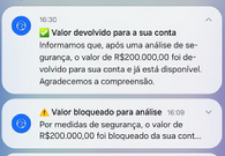 O estudante conseguiu devolver o dinheiro ap&oacute;s an&aacute;lise do banco