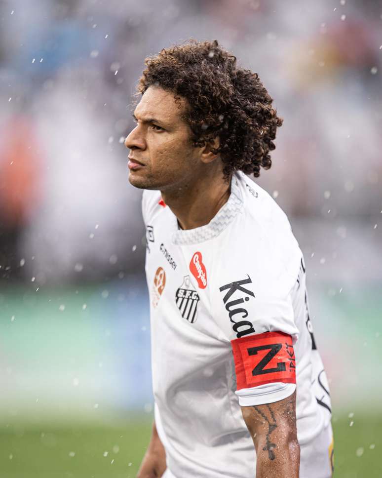 Willian Ar&atilde;o na partida contra o Red Bull Bragantino 