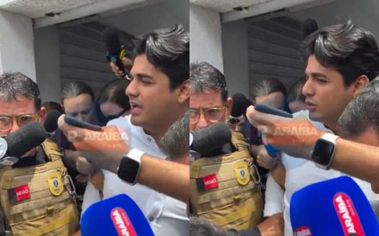 Jo&atilde;o Lima ap&oacute;s se apresentar &agrave; Deam, em Jo&atilde;o Pessoa