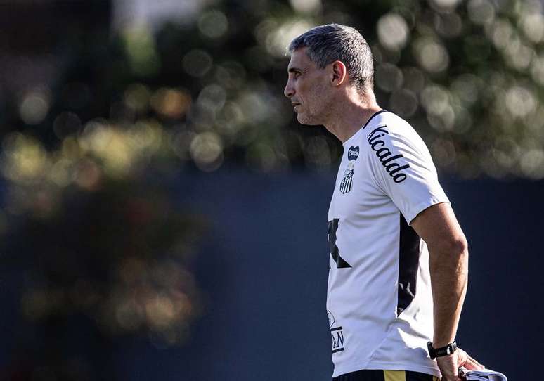 Juan Pablo Vojvoda, t&eacute;cnico do Santos, resolveu poupar Gabigol para a reta final do Paulist&atilde;o &ndash;