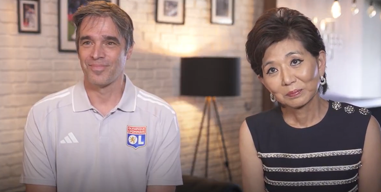 Michael Gerlinger (CEO) e Michele Kang, nova presidente, [assumiram o comando do clube ap&oacute;s a renuncia de John Textor (