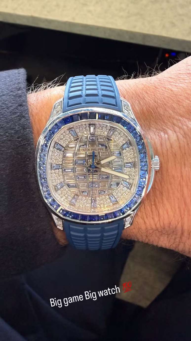 Ex-jogador e colecionador de joias de luxo Tom Brady exibiu pe&ccedil;a de luxo rara da Patek Phillipe 