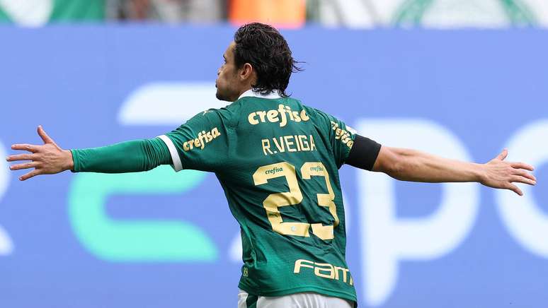 Raphael Veiga faz seu 100&ordm; gol com a camisa alviverde 