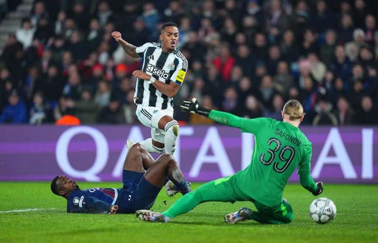 PSG e Newcastle ficam no 1 a 1 em Paris &ndash;&nbsp;