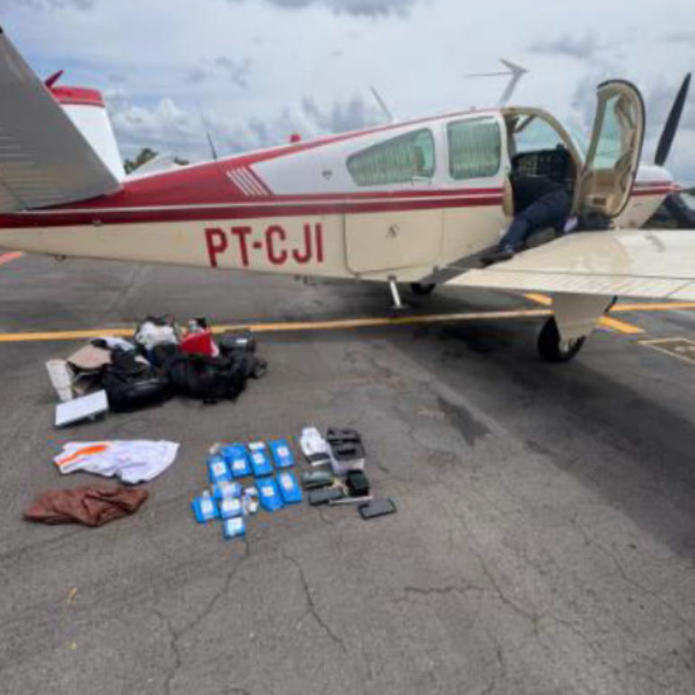 Avi&atilde;o que saiu de Itaituba (PA) foi interceptado em Boa Vista (RR) com 51 kg de ouro escondidos a bordo