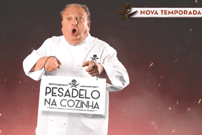 A quinta temporada do reality &ldquo;Pesadelo na Cozinha&rdquo; acompanha Jacquin oferecendo consultoria a restaurantes com dificuldades estruturais em quatro estados brasileiros 