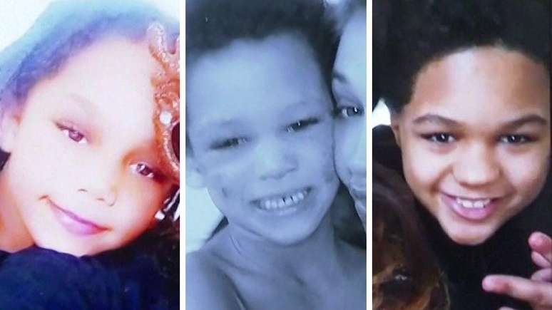 Da esquerda para direita: Kaleb, Howard e EJ eram cheios de personalidade, segundo a m&atilde;e