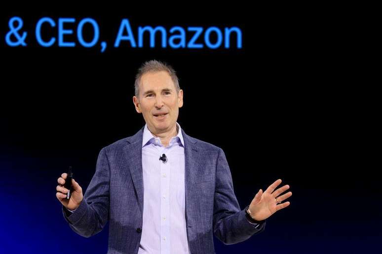 Andy Jassy assumiu a lideran&ccedil;a da Amazon ap&oacute;s a sa&iacute;da de seu fundador, Jeff Bezos