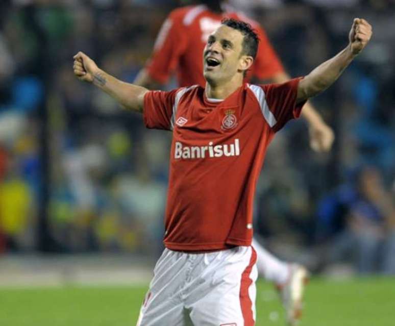 Magr&atilde;o no per&iacute;odo em que atuou no Internacional