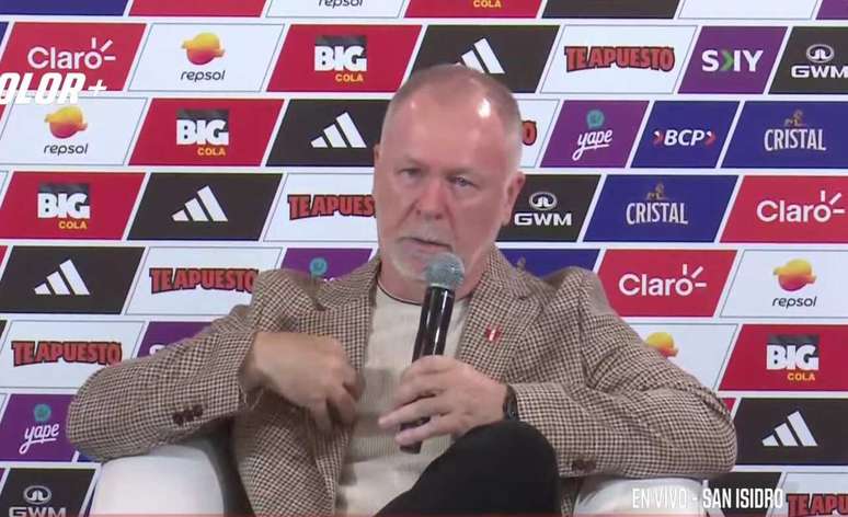 Mano fez cr&iacute;tica direta a Neymar em apresenta&ccedil;&atilde;o como t&eacute;cnico do selecionado peruano &ndash;