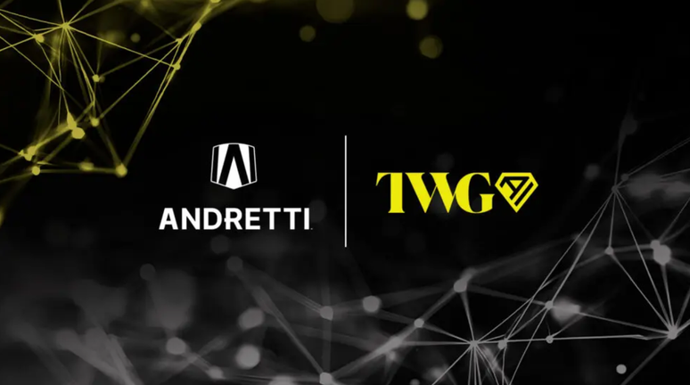 Divulga&ccedil;&atilde;o da parceria entre Andretti e TWG Global