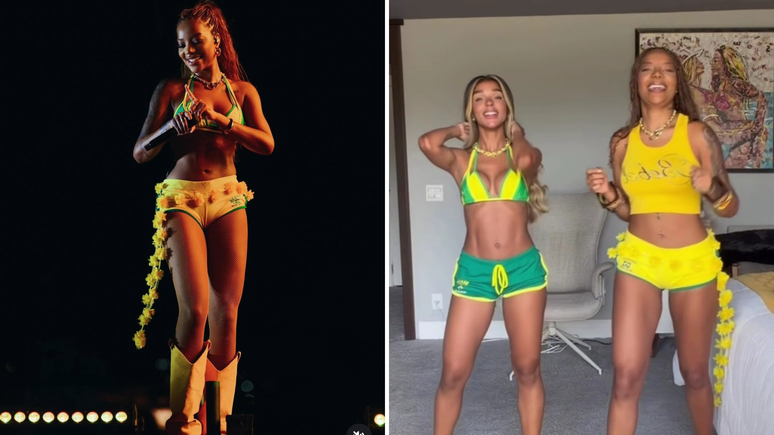 Ludmilla e Brunna Gon&ccedil;alves 