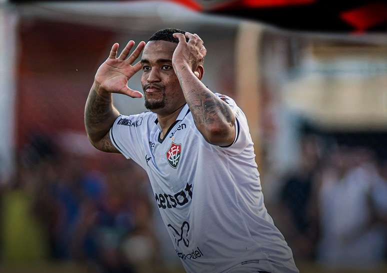 Alerrandro, artilheiro do Vit&oacute;ria em 2024 