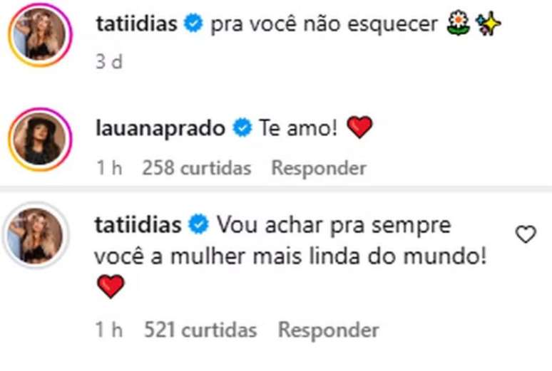 Intera&ccedil;&otilde;es acontecem semanas ap&oacute;s an&uacute;ncio do fim do noivado