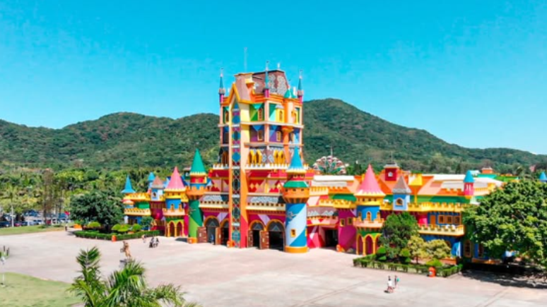 Beto Carrero உலக நுழைவு கட்டிடத்தின் முகப்பில்