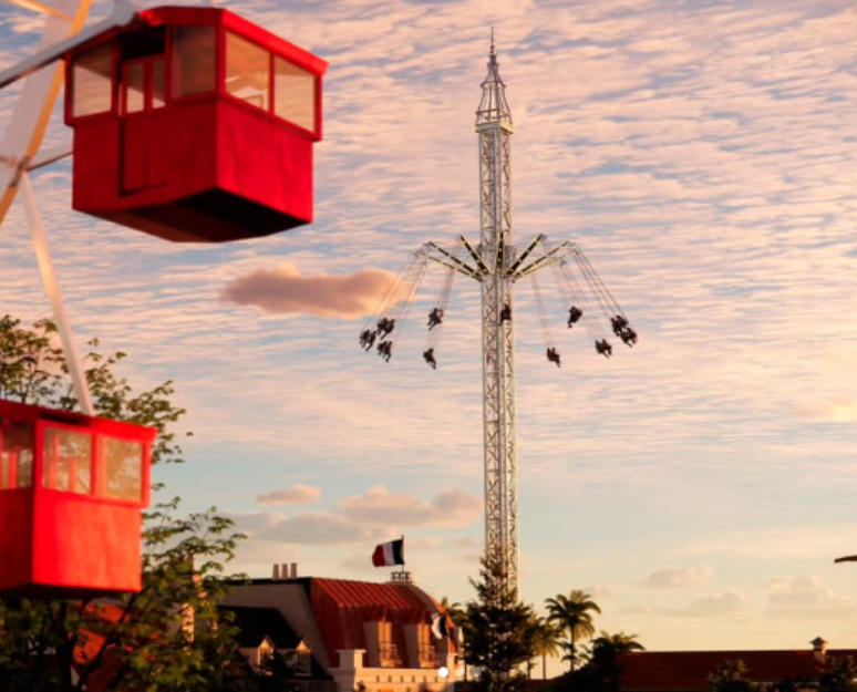 ஹோபி ஹரி இந்த ஆண்டு ஒரு புதிய ஈர்ப்பைத் திறக்கும்: நட்சத்திர ஃப்ளையர் 40 மீட்டர் உயரத்தில் இருக்கும்