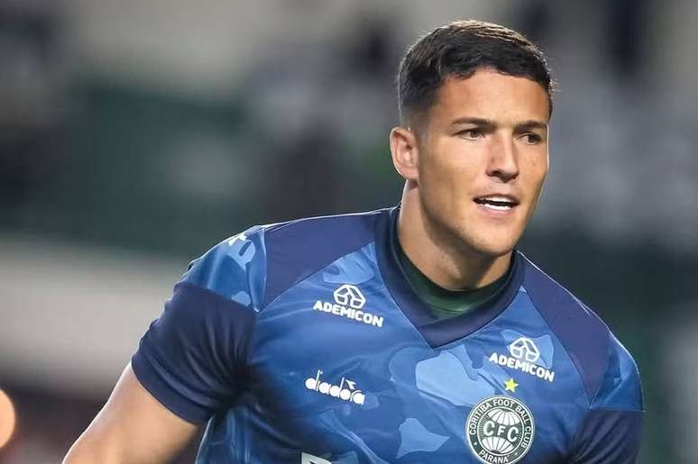 Pedro Rangel em a&ccedil;&atilde;o pelo Coritiba &ndash;