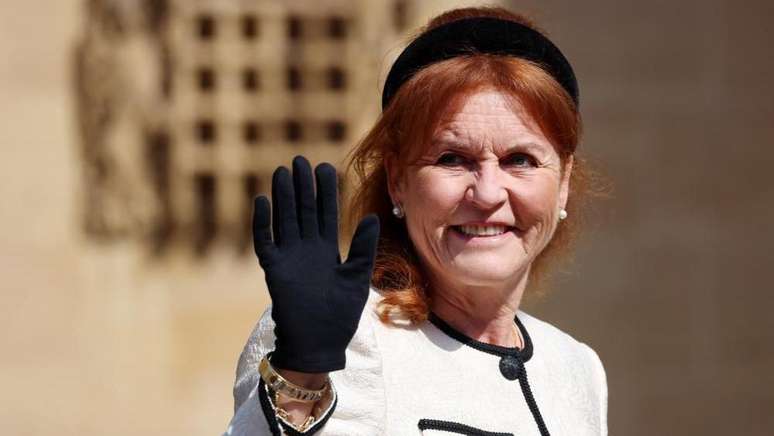 Sarah Ferguson, ex-mulher de Andrew, n&atilde;o comentou publicamente a mais recente divulga&ccedil;&atilde;o de documentos