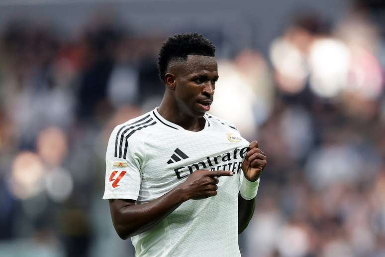 Vinicius J&uacute;nior pelo Real Madrid 