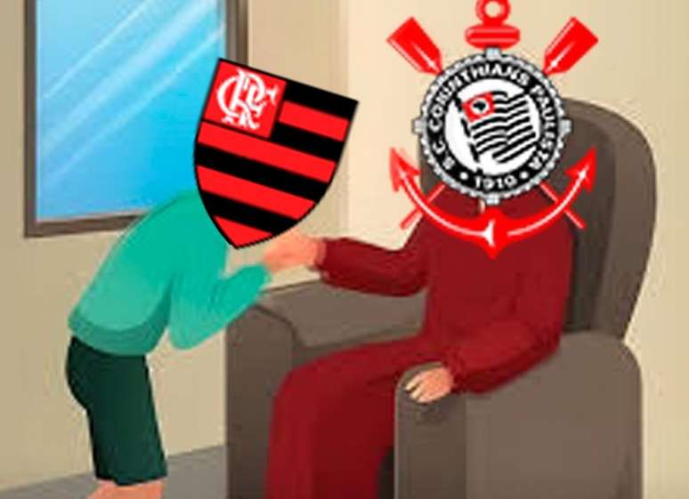 Corinthians provoca o Flamengo