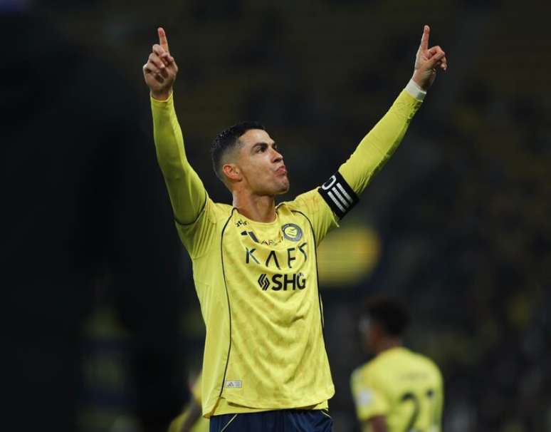 Cristiano Ronaldo teve o nome gritado pelos torcedores do Al-Nassr.