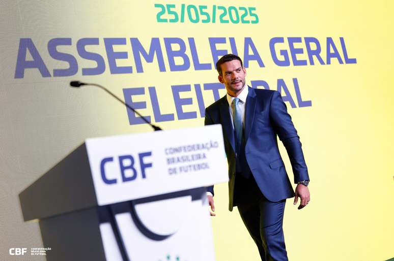 Samir Xaud, presidente da CBF. 