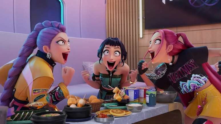 Vozes por tr&aacute;s das m&uacute;sicas de 'Guerreiras do K-Pop' se apresentar&atilde;o em show no intervalo de partida da NFL