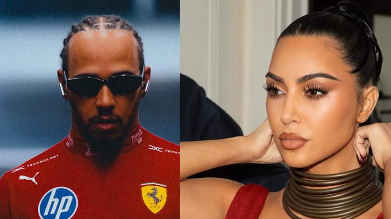 Kim Kardashian e Lewis Hamilton teriam se encontrado longe dos holofotes, segundo jornal brit&acirc;nico