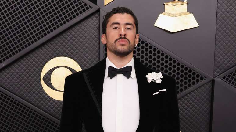 Bad Bunny critica ICE em discurso no Grammy 2026 'N&atilde;o somos selvagens. Somos humanos' (John ShearerGetty Images for The Recording Academy)