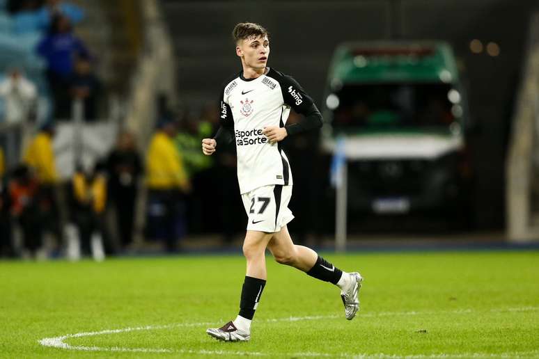 Breno Bidon, meia do Corinthians. (Photo by Pedro H. Tesch/Getty Images)