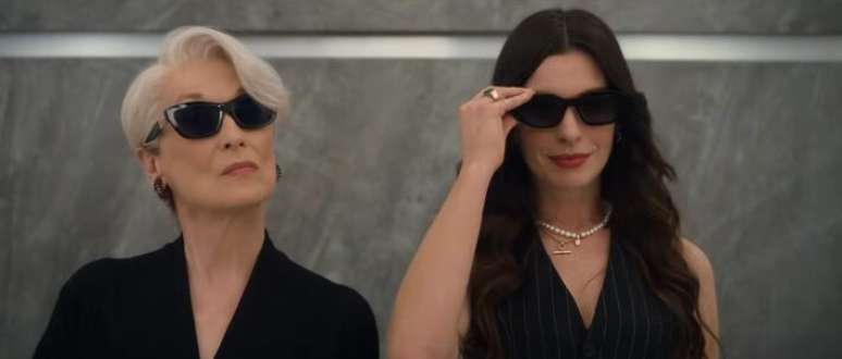 Meryl Streep e Anne Hathaway se reencontram em teaser de 'O Diabo Veste Prada 2'