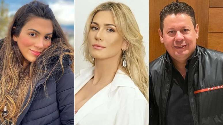 P&eacute;tala Barreiros, L&iacute;via Andrade e Marcos Ara&uacute;jo