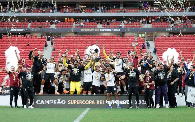 Corinthians conquistou o t&iacute;tulo da Supercopa do Brasil de 2026 &ndash;