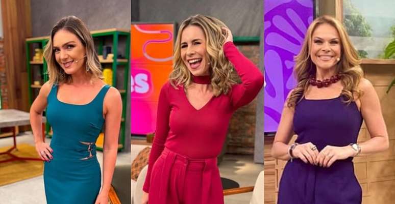 Camila Galetti, Pamela Domingues e Carol Minhoto: elas eram 'a cara' da Gazeta, e agora a emissora inicia uma fase rompendo com parte do passado