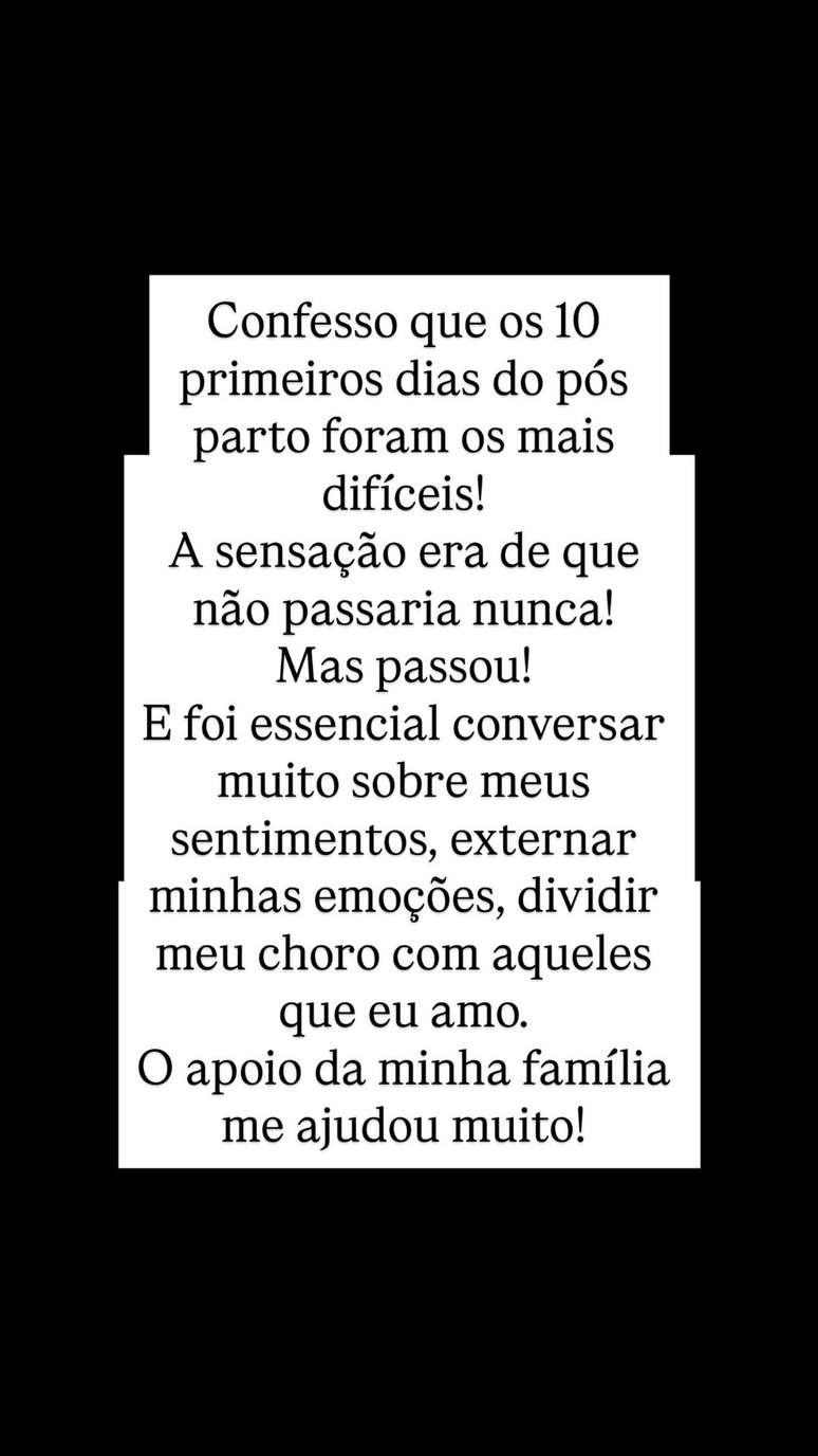 Mariana Rios faz desabafo honesto sobre maternidade durante madrugada &mdash;