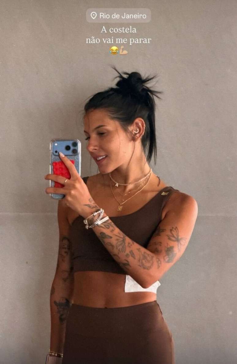 Ana Castela mostra recupera&ccedil;&atilde;o ap&oacute;s fratura na costela