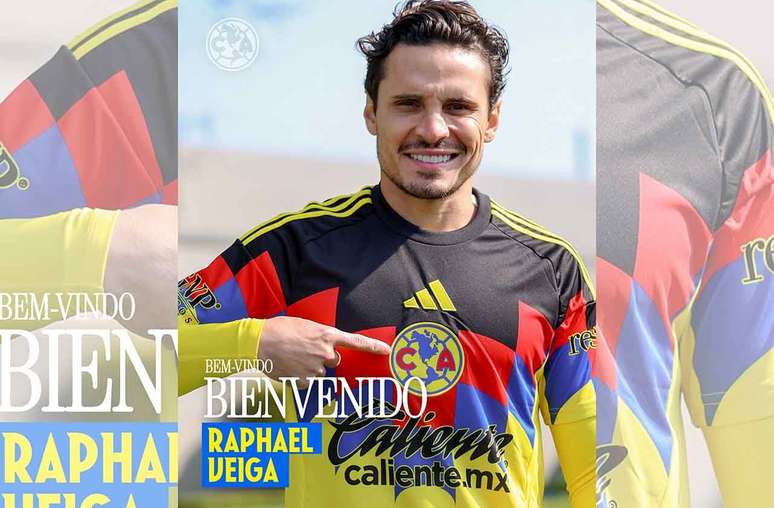 Veiga assina por empr&eacute;stimo com o Am&eacute;rica do M&eacute;xico &ndash;