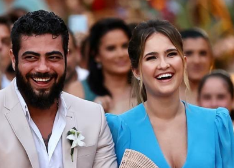 Amanda &eacute; casada com Henrique, da dupla com Juliano