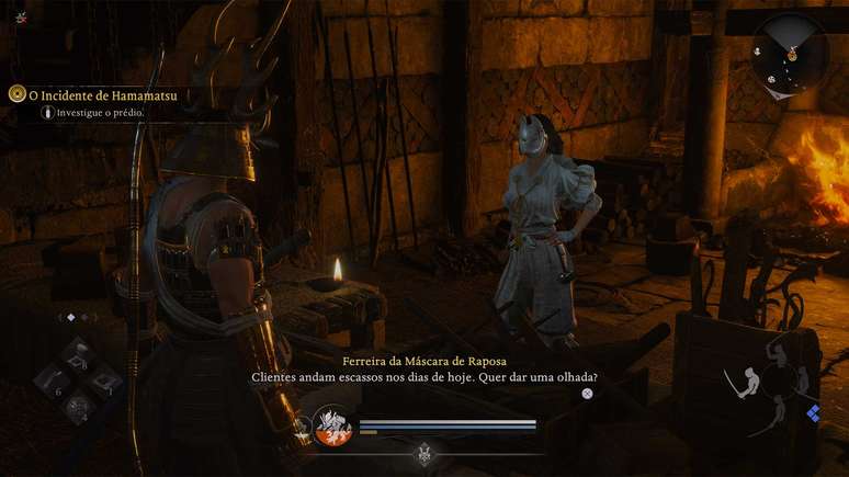 A Fenda Eterna &eacute; o local onde voc&ecirc; pode melhorar suas armas e equipamentos, al&eacute;m de interagir com alguns de seus aliados e treinar