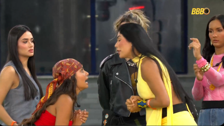 Gabi briga com Marciele no BBB26