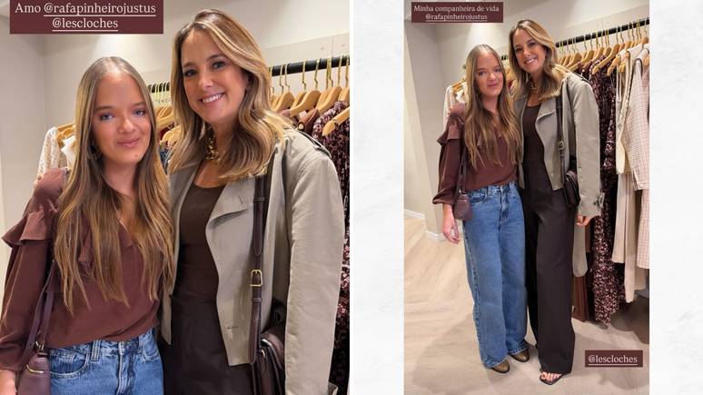 Rafa Justus e Ticiane Pinheiro 