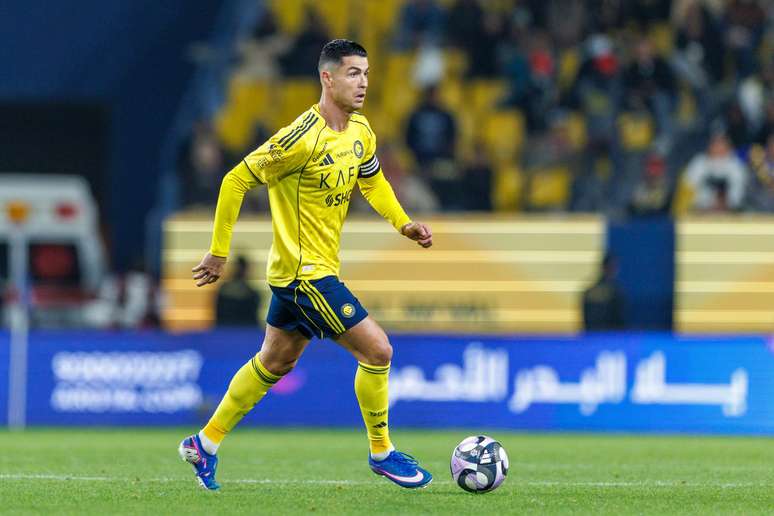 Cristiano Ronaldo durante partida do Al-Nassr 